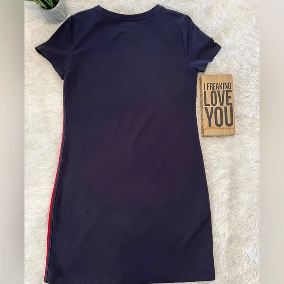 Tommy Hilfiger Women's Tee Dress With Side Stripes