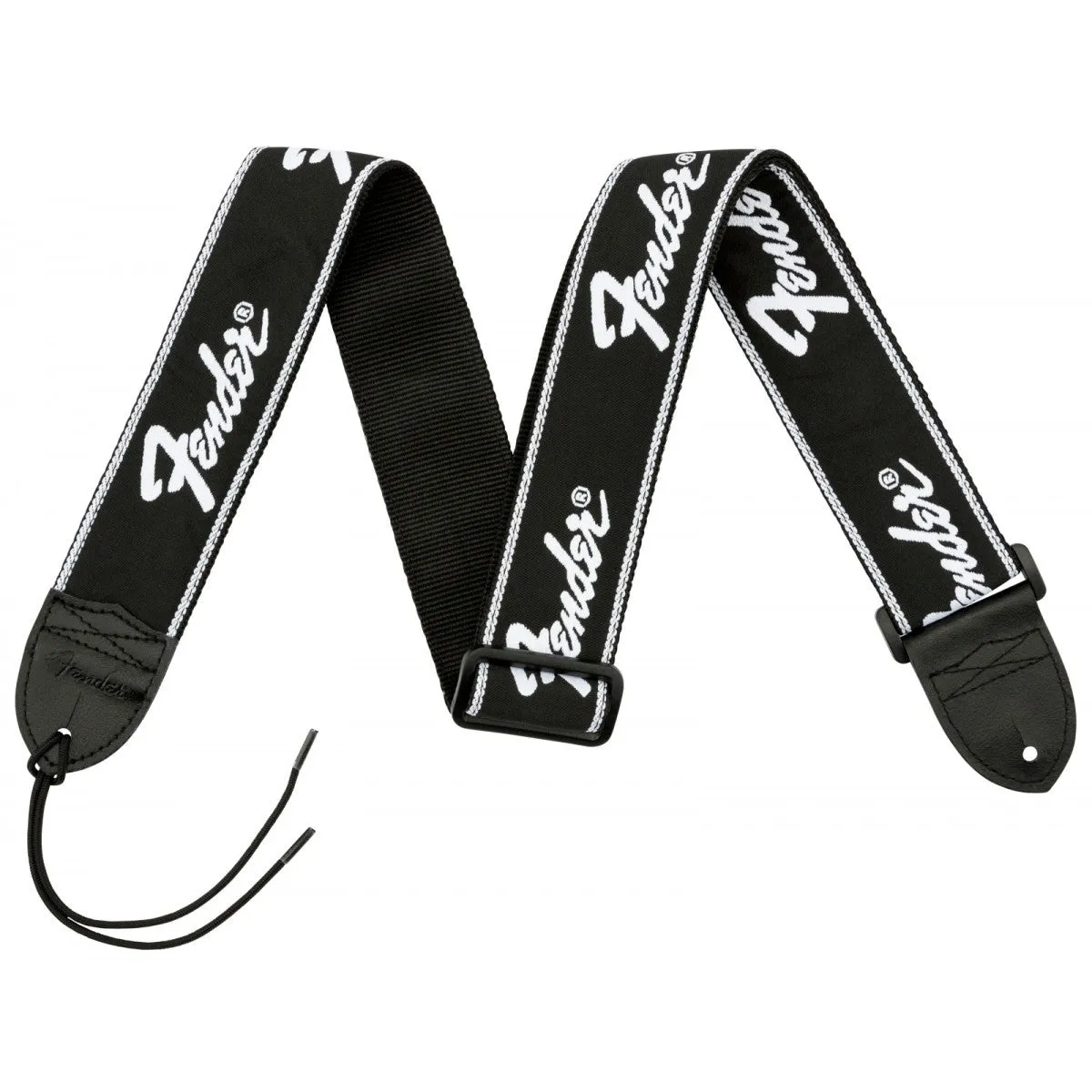 Tracolla Fender Running Logo Black  0990671000