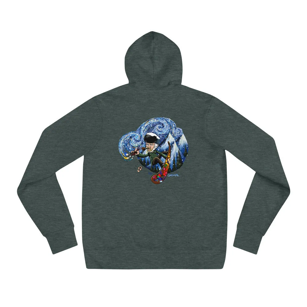 Vincent van Gogh hoodie (name on front)