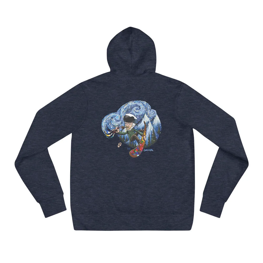 Vincent van Gogh hoodie (name on front)