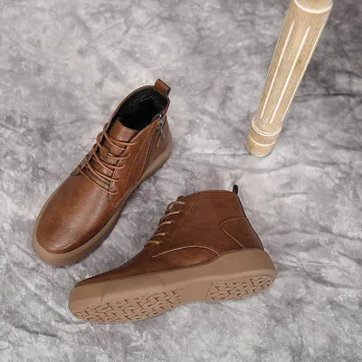 Vintage British Style Casual Martin Boots