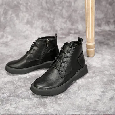 Vintage British Style Casual Martin Boots