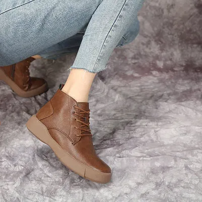 Vintage British Style Casual Martin Boots