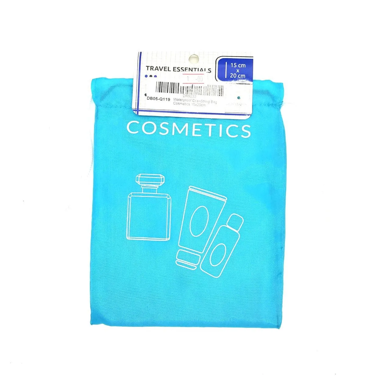 Waterproof Drawstring Bag Cosmetics 15x20cm