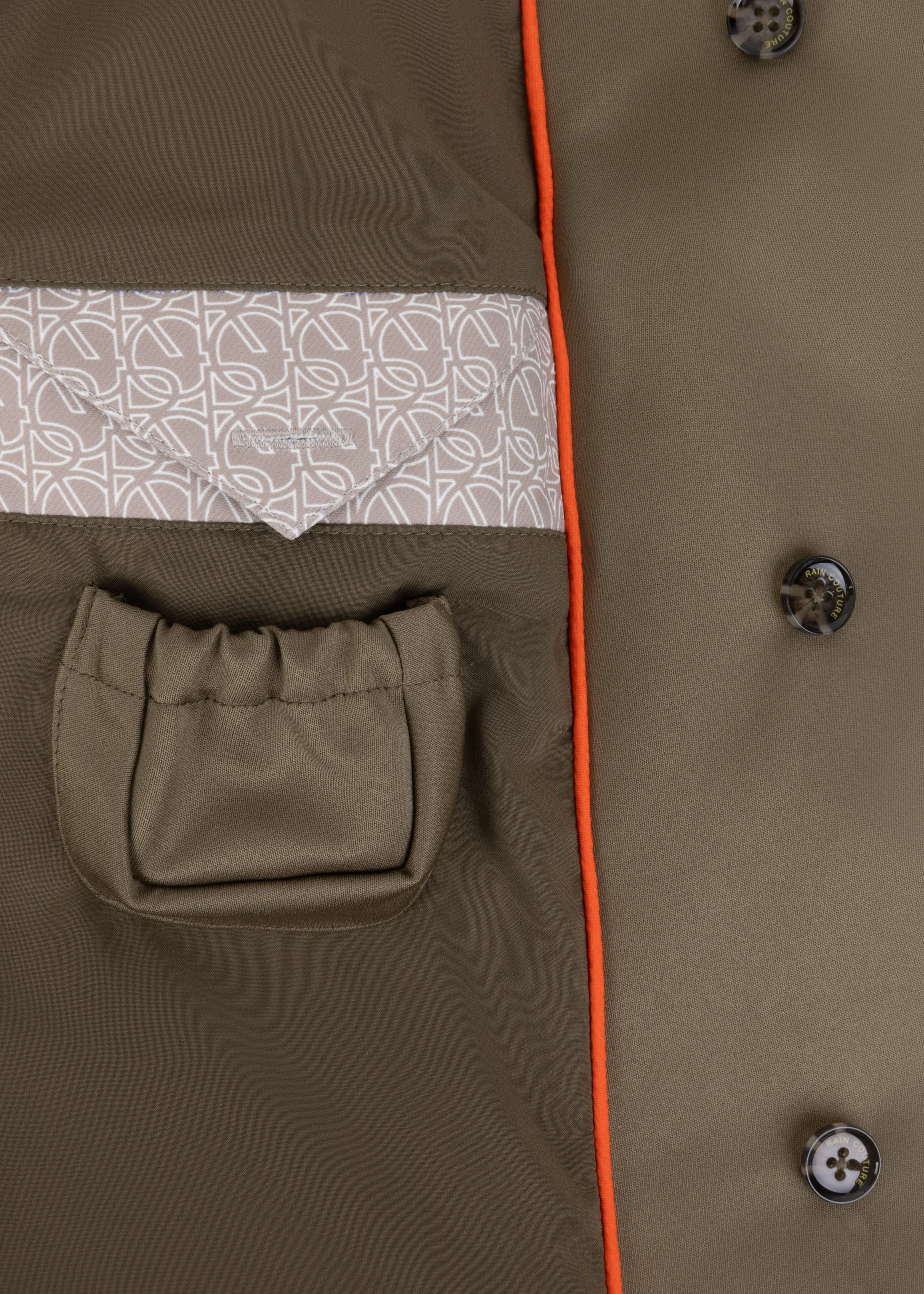 Waterproof Tailored To Fit Trenchcoat  | Light Green