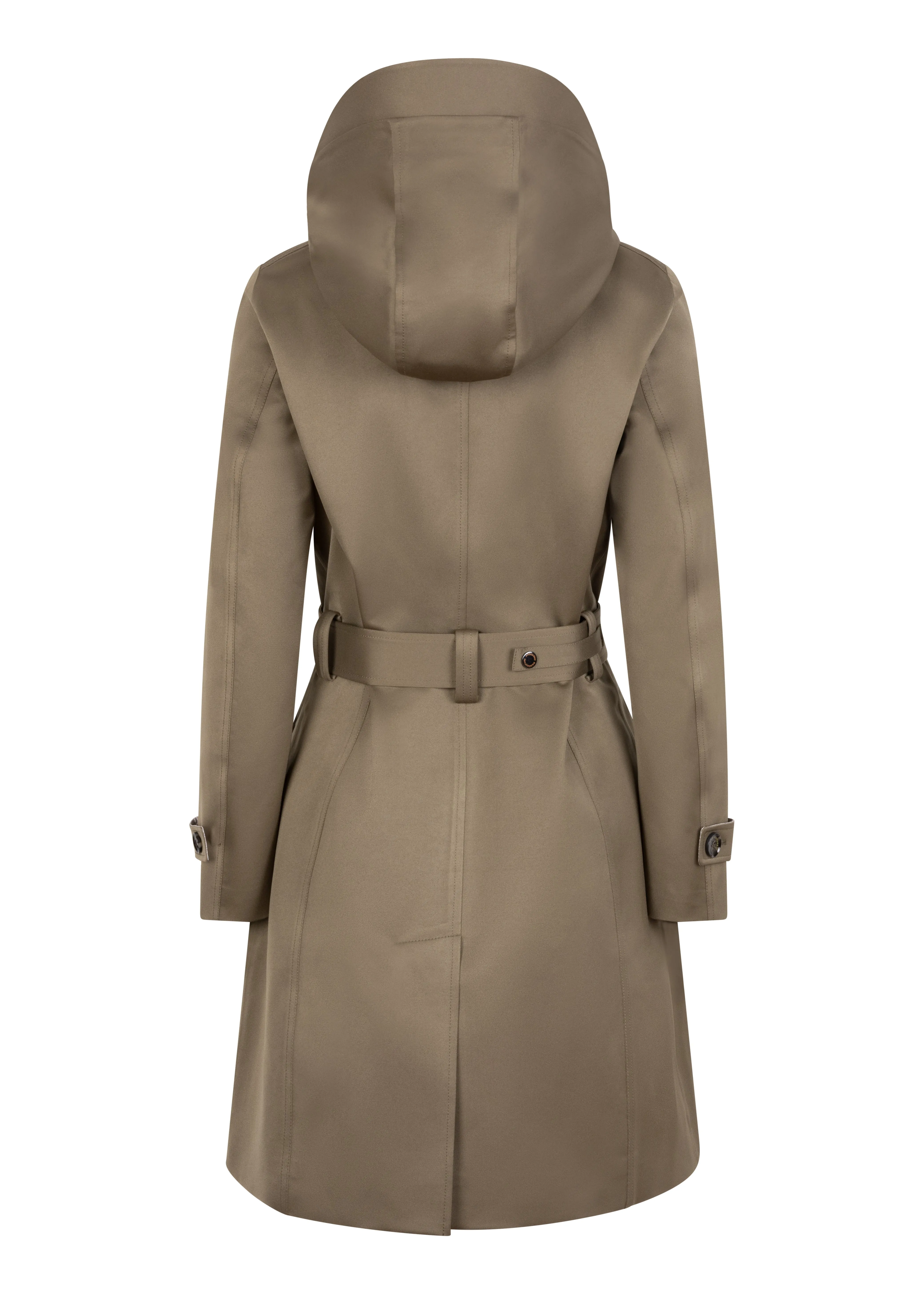 Waterproof Tailored To Fit Trenchcoat  | Light Green