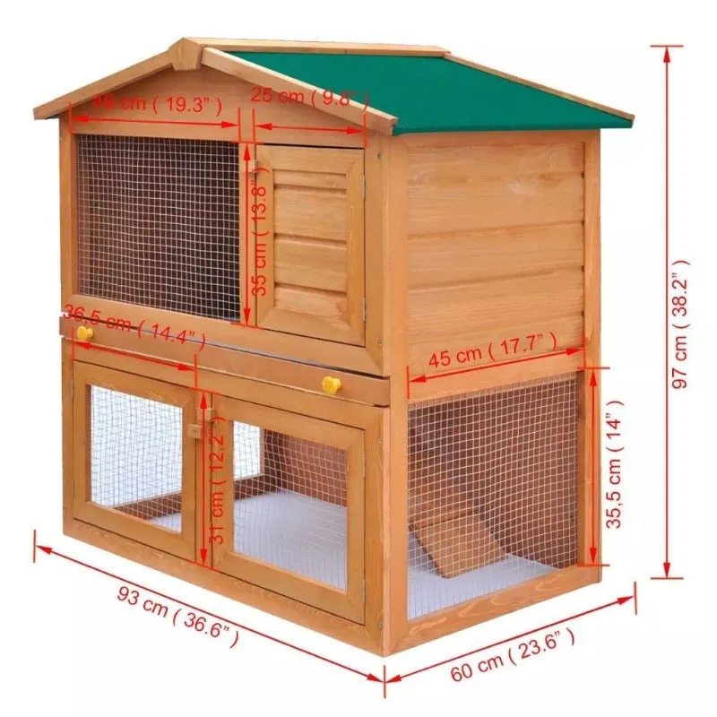 Waterproof Wooden Small Pet House