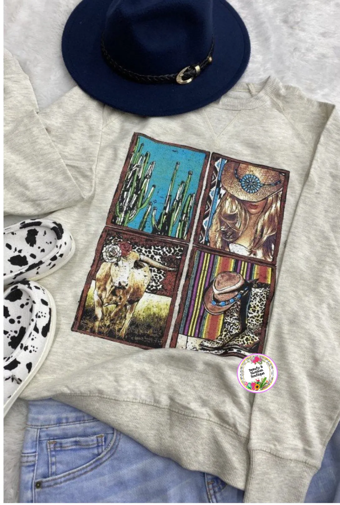 WESTERN FRAME TEE- 32