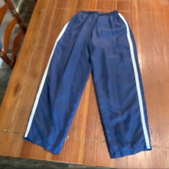 Willow Ridge Silk Tracksuit Blue White M Petite