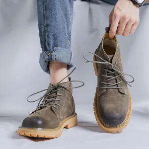 Winter Lace Up Cowboy Boots