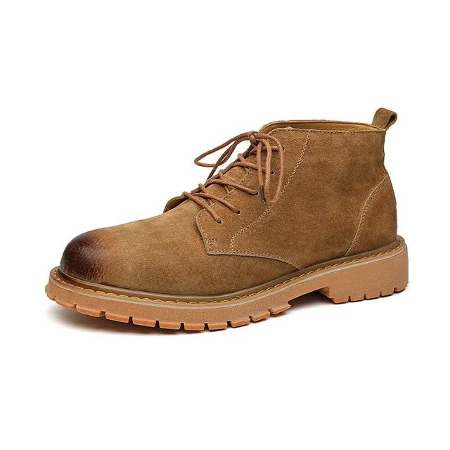 Winter Lace Up Cowboy Boots