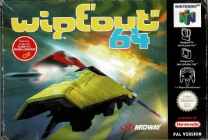 Wipeout 64 i æske (kosmetiske fejl)