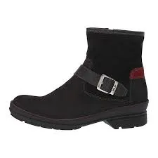 WOLKY NITRA BLACK SUEDE WATERPROOF
