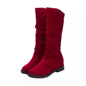 Women's Anti Slip Boots With Thick Heels In Autumn and Winter