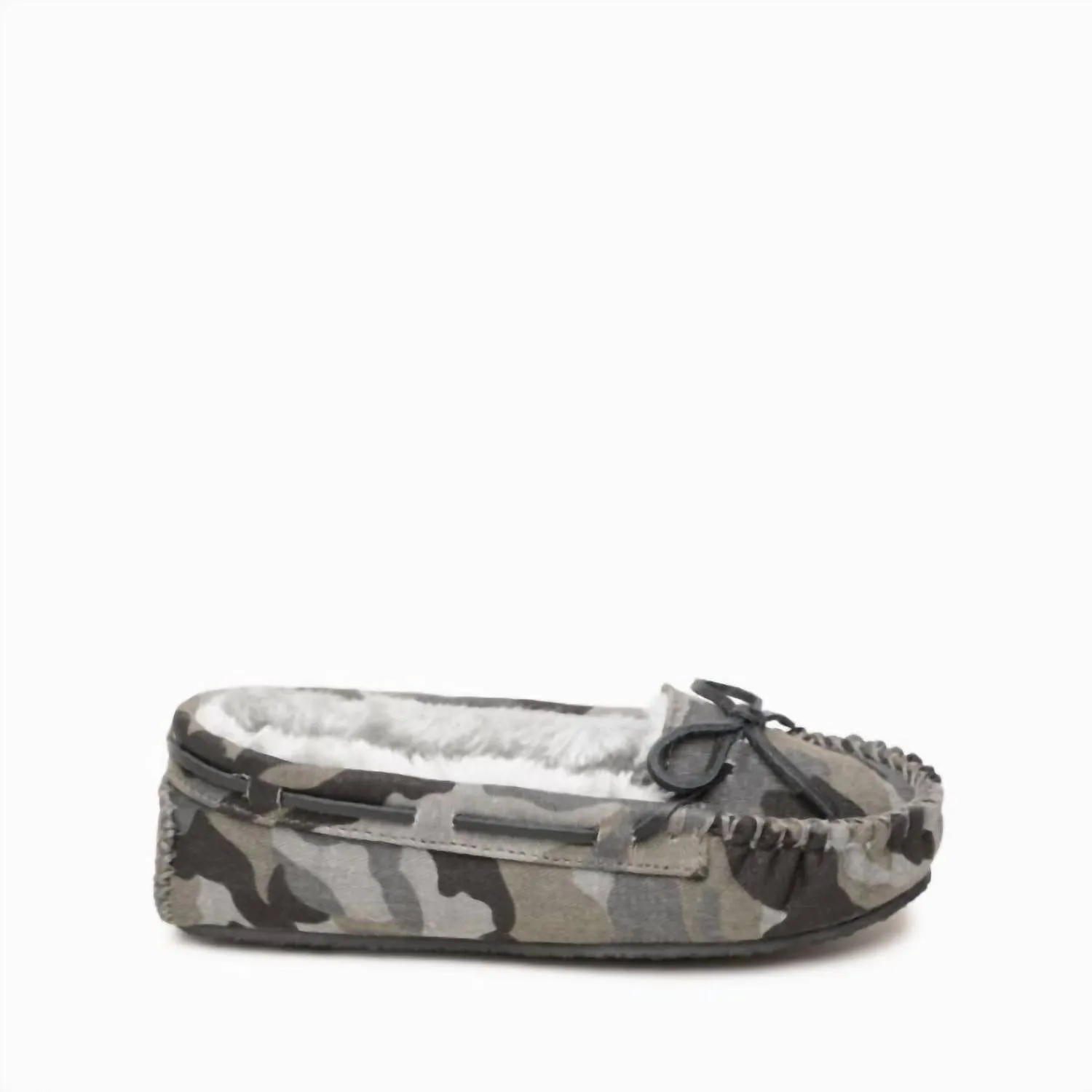 Women's Minnetonka Camo Cally - Grey Camo Print