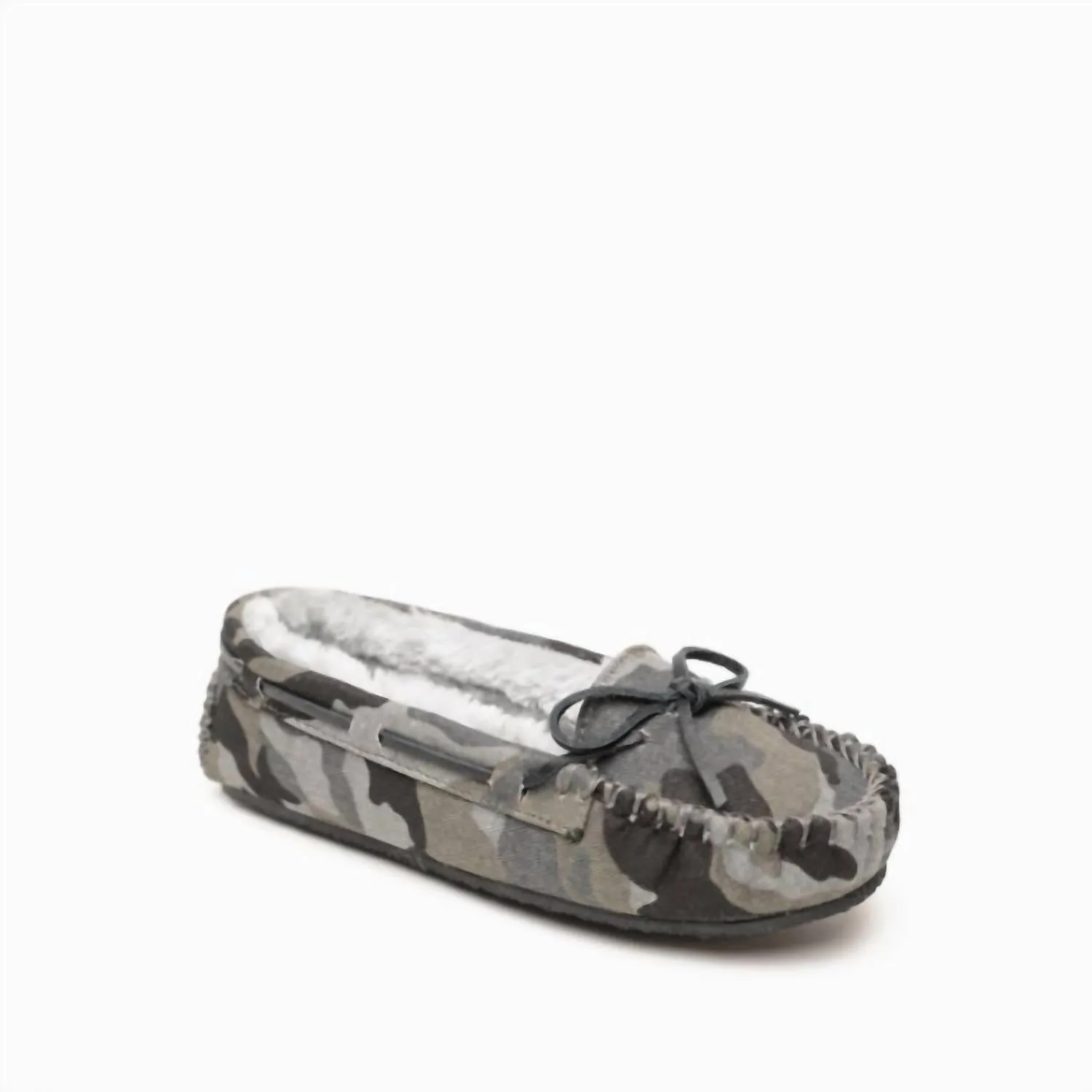 Women's Minnetonka Camo Cally - Grey Camo Print