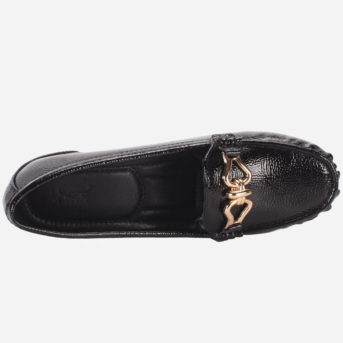 Womens "ALORA" High Wedge Comfy Moccasins