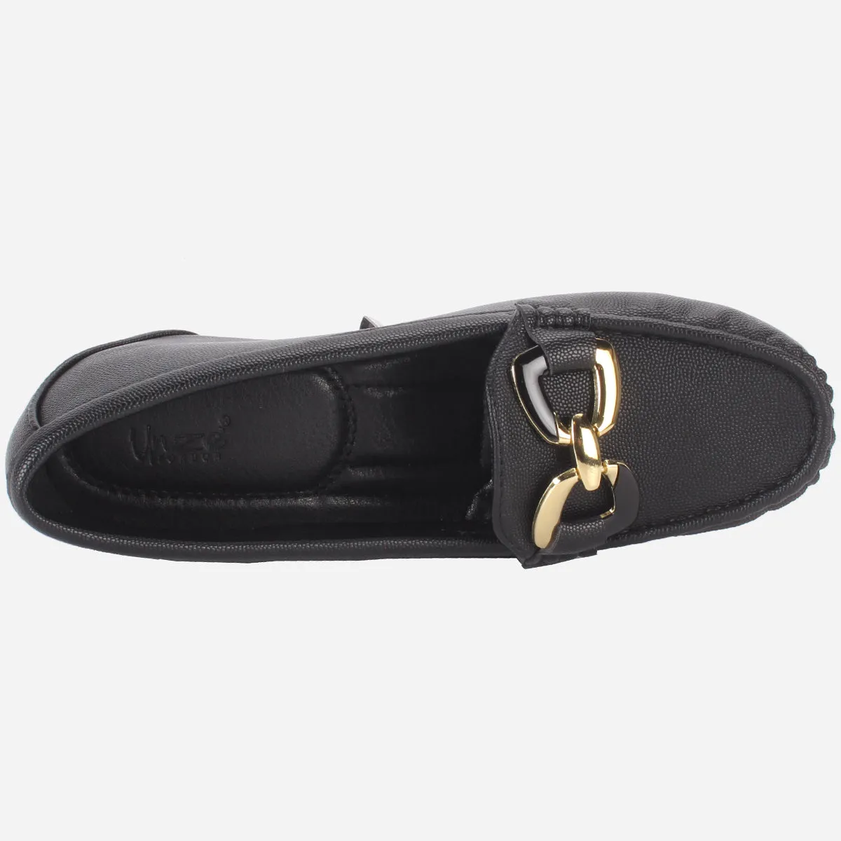 Womens "AMIYA" High Wedge Comfy Moccasins