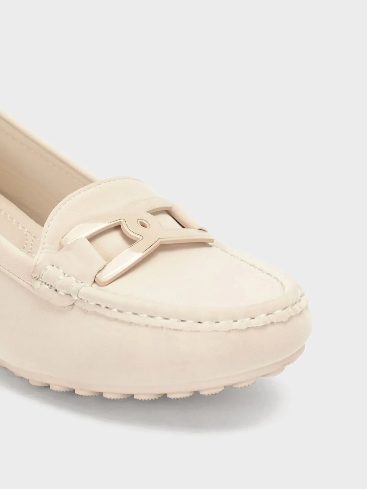 Womens "CZARINA" Comfy Wedge Moccasins