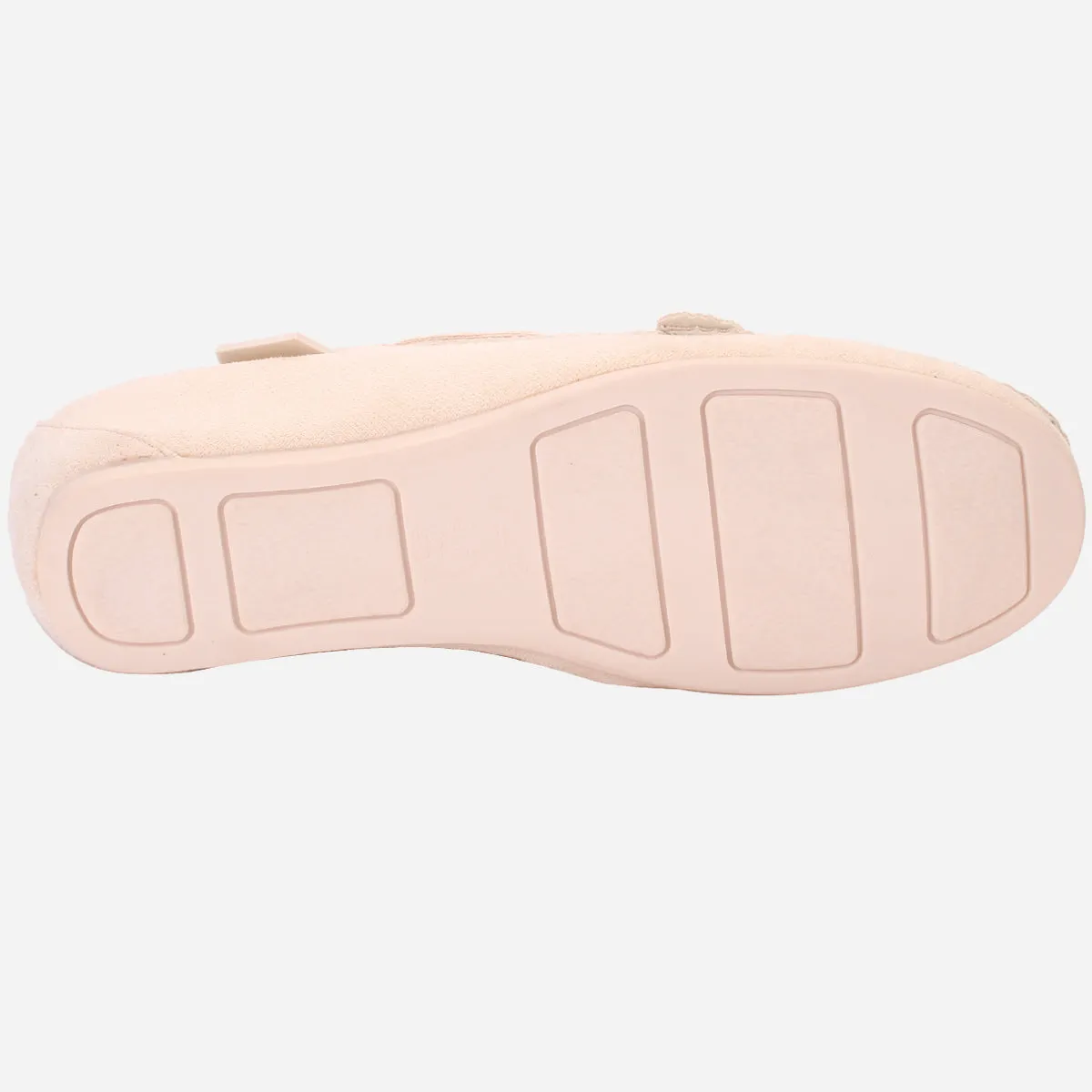 Womens "FIJI" Wedge Comfy Slide In Moccasins