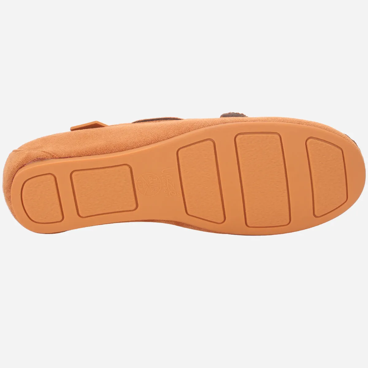 Womens "FIJI" Wedge Comfy Slide In Moccasins