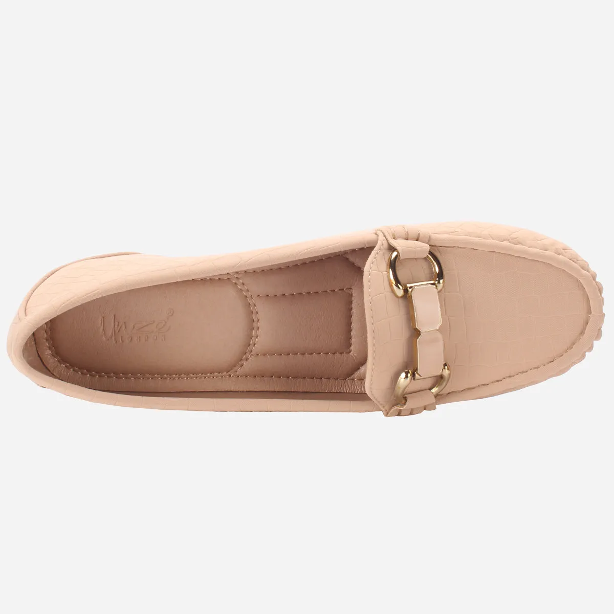 Womens "KANAAN" High Wedge Comfy Moccasin