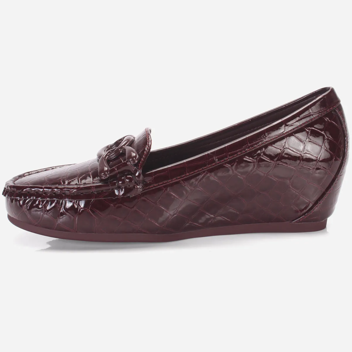 Women's "KIMCHY" Wedge Comfy Slide In Moccasins
