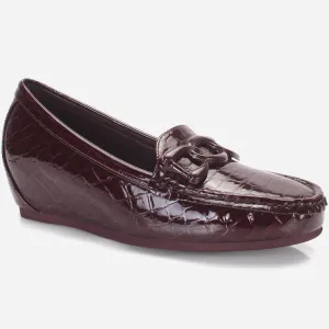 Women's "KIMCHY" Wedge Comfy Slide In Moccasins