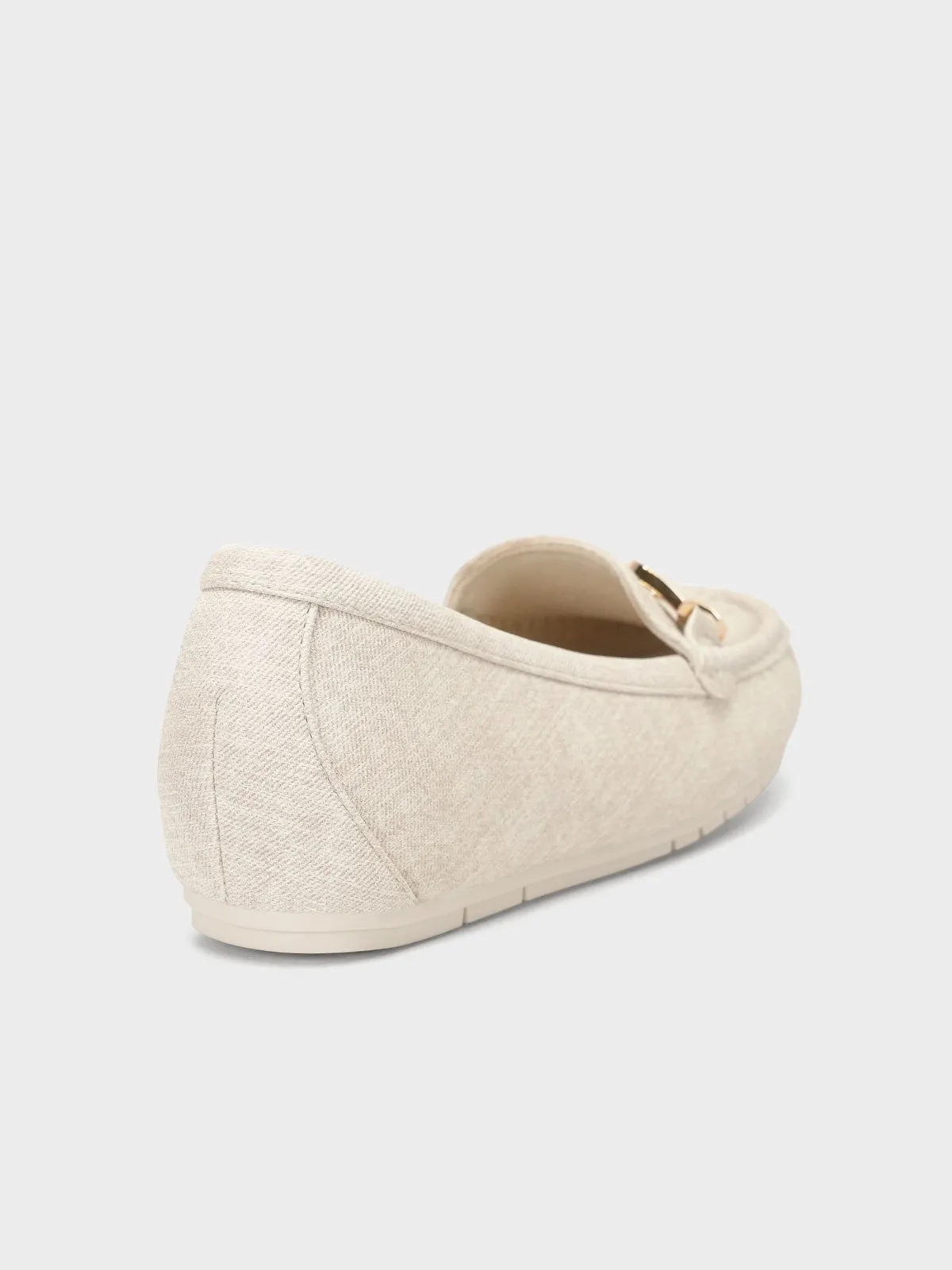 Womens "SUTARA" Comfy Buckle Moccasins