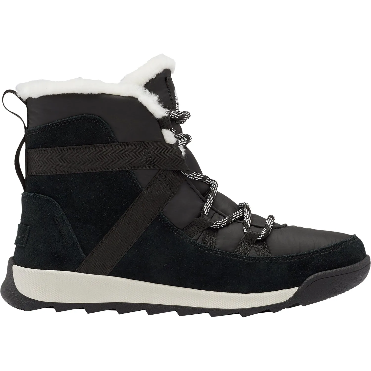 Women's Sorel Whitney II Black Nylon