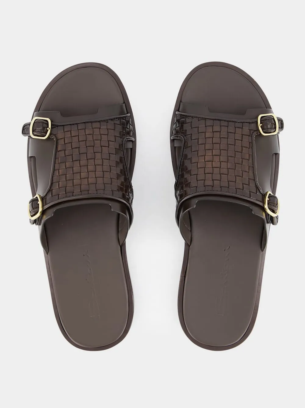 Woven Leather Sandals