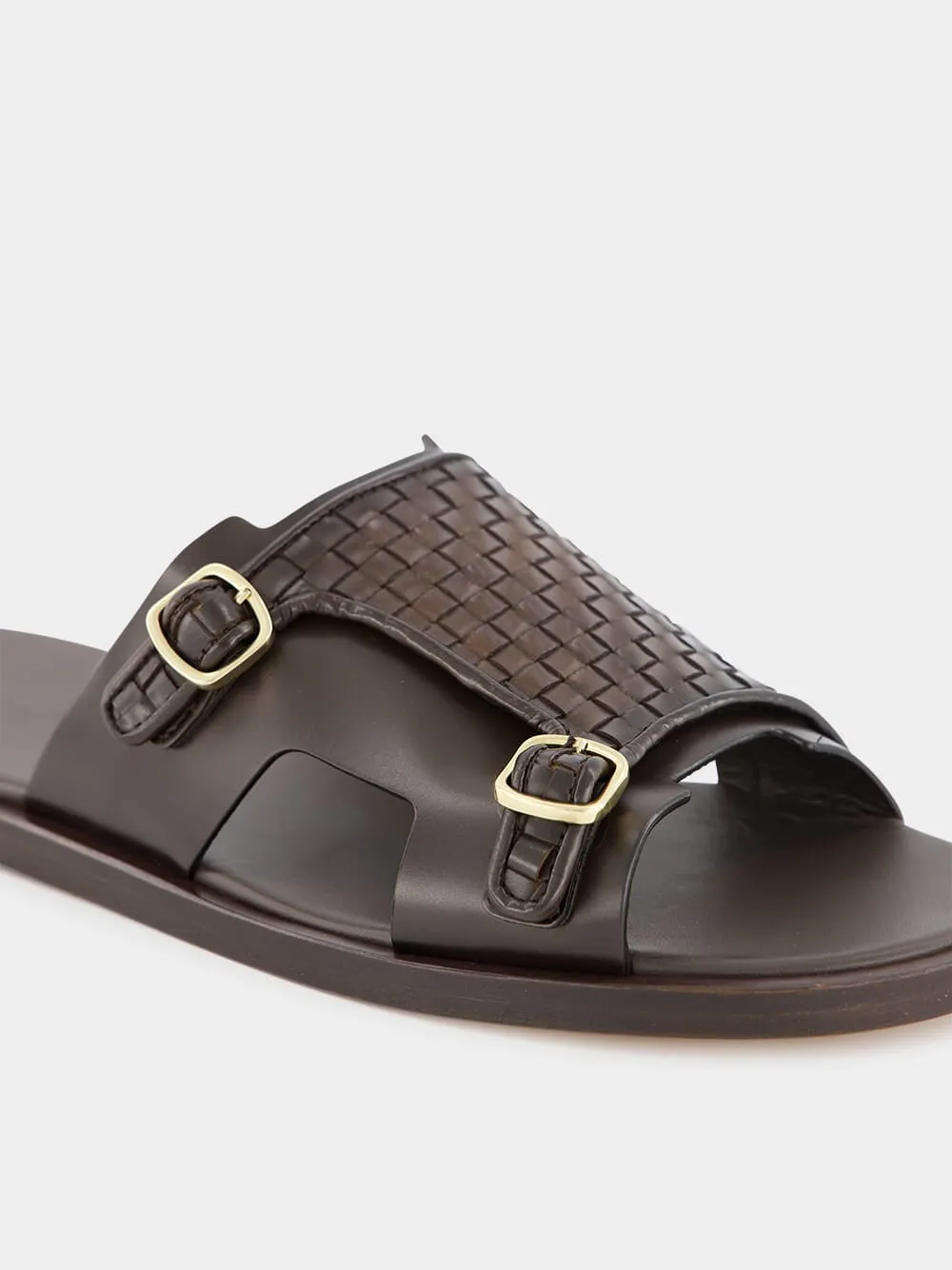 Woven Leather Sandals