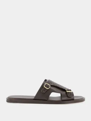 Woven Leather Sandals